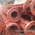 Prestressed reinforced electric mould for pole and pile